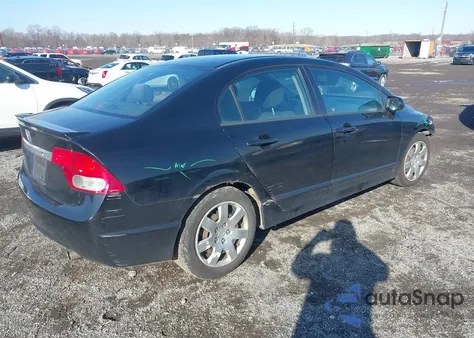 2009 Honda Civic Lx-S z USA, uszkodzony, nr VIN 2HGFA166X9H316508